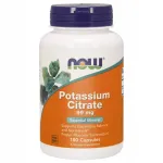 Toidulisand Now Foods Potassium Citrate 99 mg, 180 kapslit