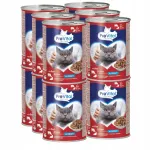 PREVITAL m&auml;rg kassitoit veiselihaga ja maksaga, 12 x 415 g