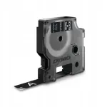 DYMO D1 Durable etikett, 12 mm, must