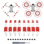 Propellerid droonile DJI Mini 3 Pro, 8 tk, punased, CW + CCW
