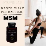 Toidulisand SYGME LAB MSM Organic Sulphur, 60 kapslit
