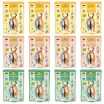 GranataPet DeliCatessen m&auml;rg kassitoidu kolmemaitseline komplekt, 12 kotti