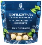 FORMELO l&uuml;ofiliseeritud mustad s&otilde;strad jogurtis &scaron;okolaadis, 100 g
