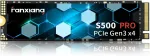 Fanxiang S500Pro 256GB M.2 2280 PCIe Gen3x4 NVMe SSD ketas, 2800/1350 MB/s