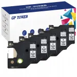 5 tk l&auml;bipaistvad DYMO D1 45010 etikettidelindid, 12 mm x 7 m, LM280/360D/420P/450D/500TS