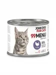 John Dog 99 MENU m&auml;rg kassitoit kalkunilihaga, 6 x 200 g