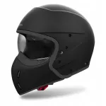 Motorratturi kiiver AIROH J110, mattmust