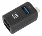 USB jaotur Manhattan, Type-C, 1x USB-A 3.0, 2x USB-A 2.0, USB 3.2 Gen1