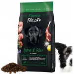Kuiv koeratoit Fitmin Lamb lambaliha ja riisiga, h&uuml;poallergeenne, 12 kg