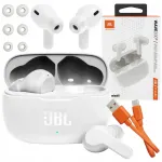 Traadita k&otilde;rvaklapid JBL Wave 200TWS mikrofoniga, valged