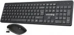 VicTsing traadita klaviatuur ja hiir, Itaalia QWERTY paigutus, must