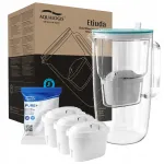 AQUALOGIS Etude klaasist veefilter 3 Pure+ kassettidega