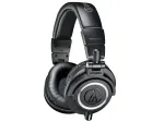 Juhtmega Audio-Technica ATH-M50xBK k&otilde;rvaklapid, mustad, k&otilde;rvadele kantavad