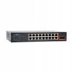 Vidiline VIDI-F1622GBL v&otilde;rgul&uuml;liti, 16x PoE 100 Mb/s, 2x RJ45 uplink, 2x SFP 1000 Mb/s
