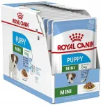 Royal Canin Mini Puppy koerakonservid, 12 x 85 g, kutsikatele, kastmes t&uuml;kid