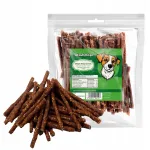 Koerte maiustused pardiliha ja riisiga, pehmed pulgad, 1 kg pakk