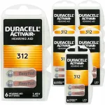 DURACELL 312 ActivAir PR41 kuuldeaparaadi patareid, 30 tk