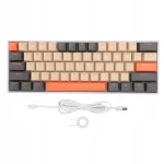 M&auml;nguklaviatuur RGB-taustavalgustusega, 60%, 61 klahviga