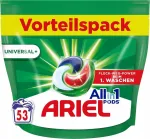 Pesupesad ARIEL All in 1, 53 tk, valgetele kangastele, 3in1