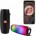 Kaasaskantav Bluetooth k&otilde;lar BOOMBOX USB, raadio ja LED-valgustusega