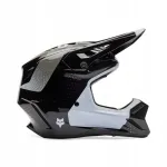 Motorratturi kiiver FOX V3 Tine, must, suurus S