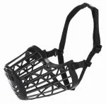 Plastikust suumik TRIXIE, must, M-L, 26 cm, rihma laius 7 cm