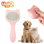 Isepuhastuv roosa hari koertele ja kassidele UNIQ PETS