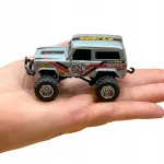 Mini kaugs&uuml;steemiga maastikuauto 1:64, LED, Li-Ion, rakendusega juhtimine