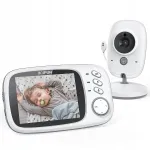 3.2'' LCD juhtmevaba beebimonitori kaamera &ouml;&ouml;režiimiga
