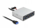 Esipaneel 3.5", 7x USB Type A, 5 Gbps, Delock 64207