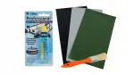 Remondikomplekt: GLUE PU-312 liim 100 ml ja 3 suurt plaastrit pontoonidele, katustele, basseinidele