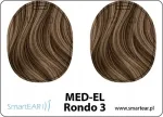 MED-EL Rondo 3 protsessori kaitsekile, pruun (juuste toon)