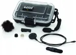 Lavalier mikrofon R&Oslash;DE PinMic, 3,5 mm, must