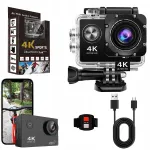 Spordikaamera 20 MP 4K UHD WiFi veekindel LCD 2.0
