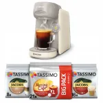 Kohvimasin kapslitele Bosch Finesse Cream + 3x Tassimo kapslit