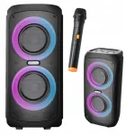 Juhtmevaba k&otilde;lar OPTICUM X11, 40W, mikrofoniga, RGB LED, laetav, karaoke