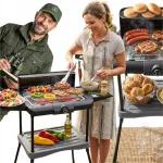 GARDEN GRILL elektrigrill, 2000 W, eemaldatava restiosaga