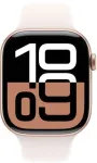 Nutivaat Apple Watch 10 GPS 42 mm, alumiinium, roosa kuld, S/M suurusega rihm, roosa
