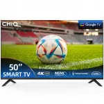 Teler CHiQ Google TV LED 50" 4K UHD 60Hz U50JD