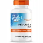 Toidulisand Doctors Best Fully Active B12 1500 mcg, 180 kapslit