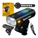 Jalgratta esituled LED SPECTER 1600 lm 5200 mAh powerbank funktsiooniga