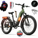 Elektrijalgratas LANKELEISI KETT8, 1130W, 48V, 20Ah, kuni 150 km, 8 k&auml;iku