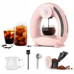 Kohvikeetja CAFILAS Mini Q 2in1 filtriga, roosa &ndash; kohvile ja teele