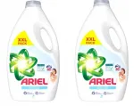 Pesugeel heledatele ja valgetele kangastele Ariel Sensitive, 2 x 2,7 l, 2 x 60 pesukorda