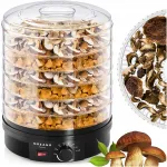 Toidukuivati 500W 6 resti termopaarisensoriga, 8 taset