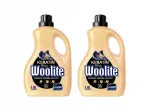 Vedelpulber WOOLITE Keratin Therapy Black, 2 x 1800 ml