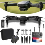Kokkupandav droon WiFi kaameraga, FPV, 2.4GHz puldiga ja kandekotiga