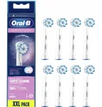 ORAL-B BRAUN Sensitive Clean EB60 hambaharja otsikud, 8 tk