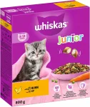 Kuiv kassipoegade toit WHISKAS Junior kanaga, 5 x 800 g (4 kg), 2&ndash;12 kuud