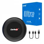 Carlinkit Tbox Ultra 3 traadita adapter CarPlay ja Android Auto jaoks, 8/128 GB